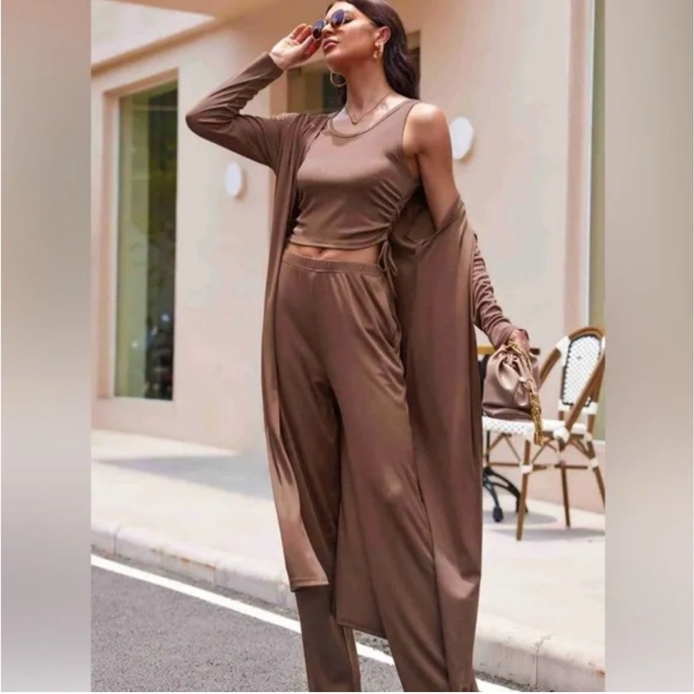 Ekouaer 3 Piece Lounge Set